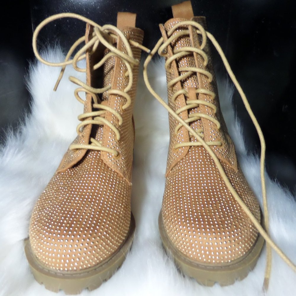 Liliana Studded Combat Boots